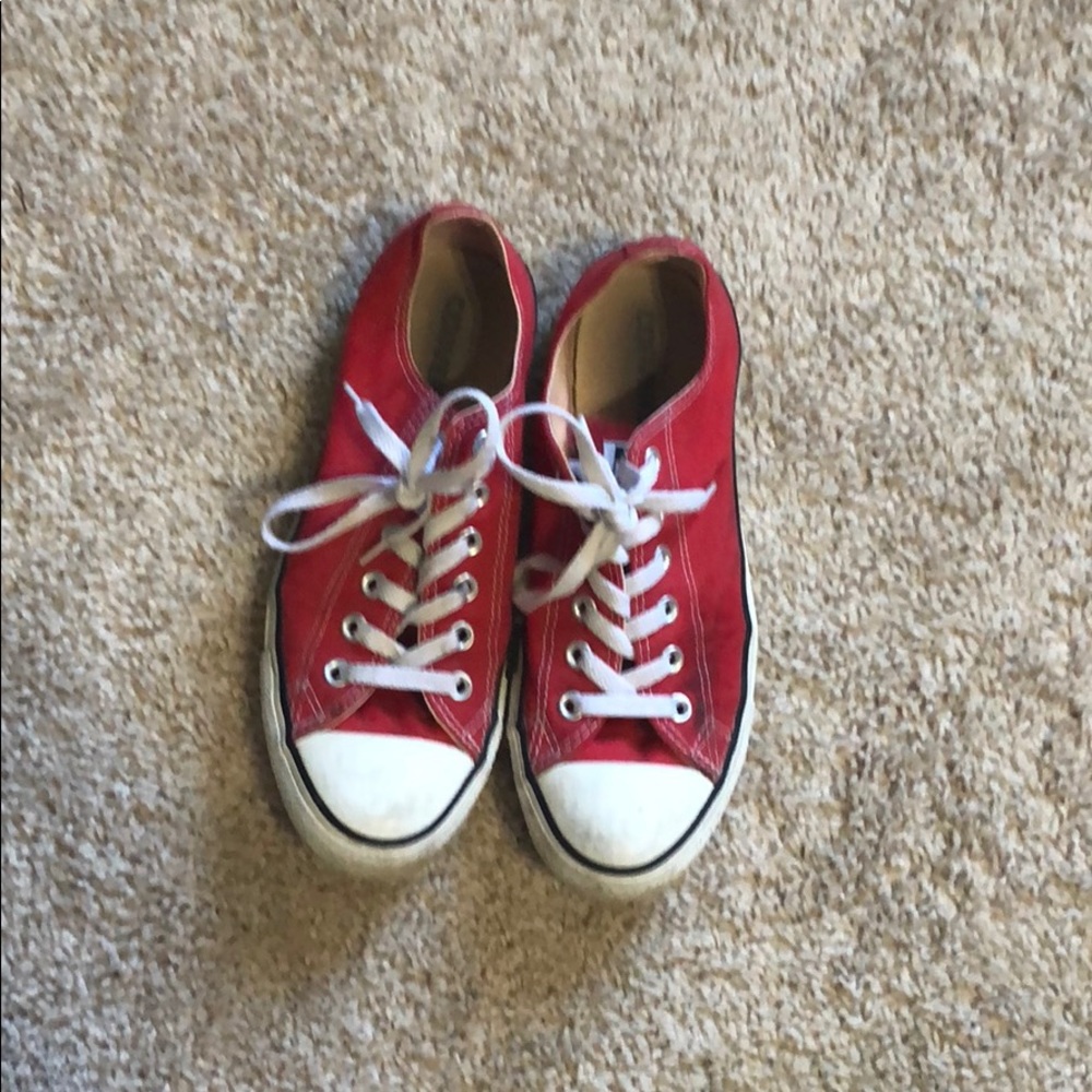 Red converse